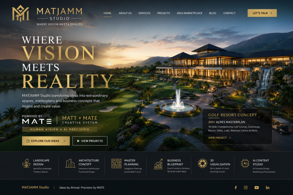 website frontpage